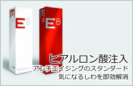 最新ヒアルロン酸「エセリス」を使用し気になるしわを即効解消する注入法です。